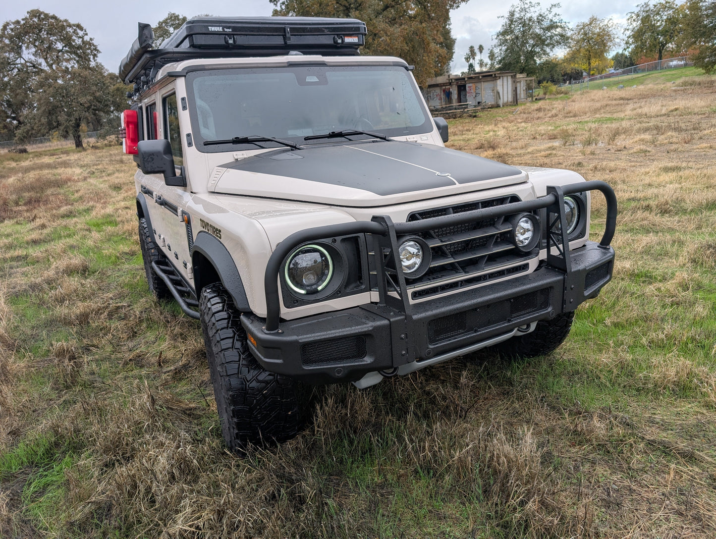 CAtuned Off-Road Ineos Grenadier Bull Bar for OEM Bumper