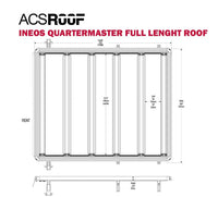 Ineos Quartermaster - ACS Roof Full Length Rack 2024+