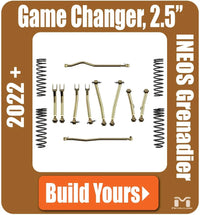 INEOS Grenadier 2.5" Game-Changer Suspension & Lift Kit
