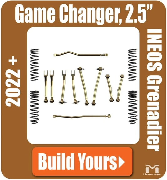 INEOS Grenadier 2.5" Game-Changer Suspension & Lift Kit