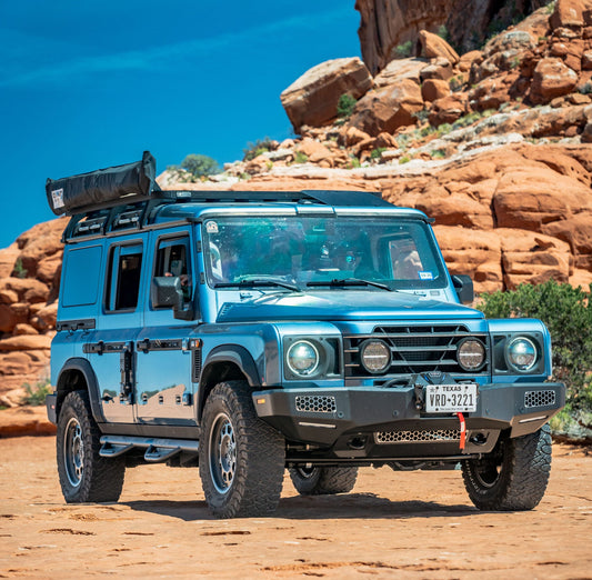 Stealth Front Integrated Winch Bumper – Grenadier & QuarterMaster