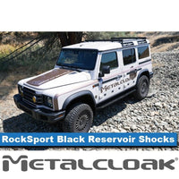 RockSport BLACK 2.5 Ineos Grenadier Reservoir Long Travel Shocks, Adjustable, Front, Pair