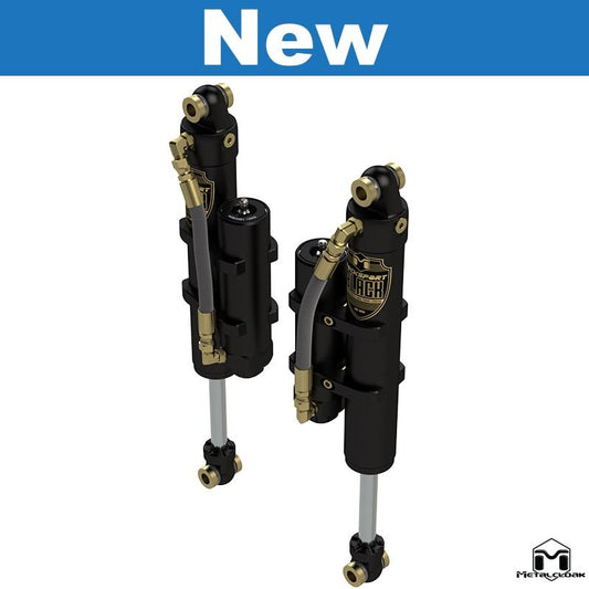 RockSport BLACK 2.5" Ineos Grenadier Reservoir Long Travel Shocks, Adjustable, Rear, Pair