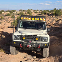 Ineos Grenadier Light Bar Cage ✖︎ KC Gravity Titan 9-Light Combo Kit