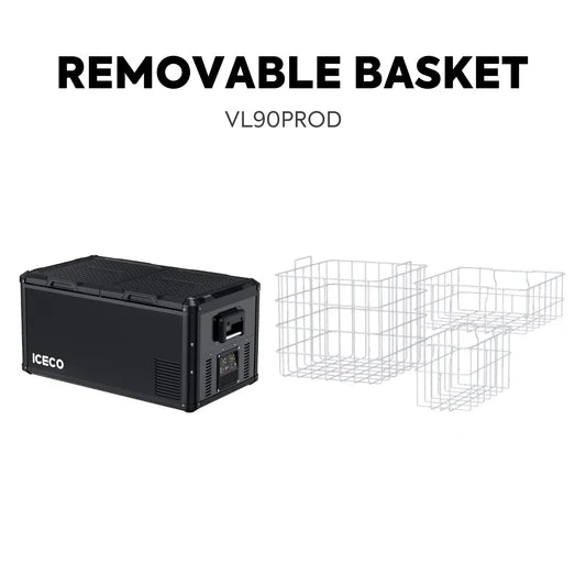 95QT VL90ProD Dual Zone RV 12 volt Fridge Plug in Cooler