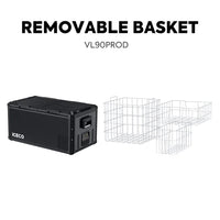 95QT VL90ProD Dual Zone RV 12 volt Fridge Plug in Cooler