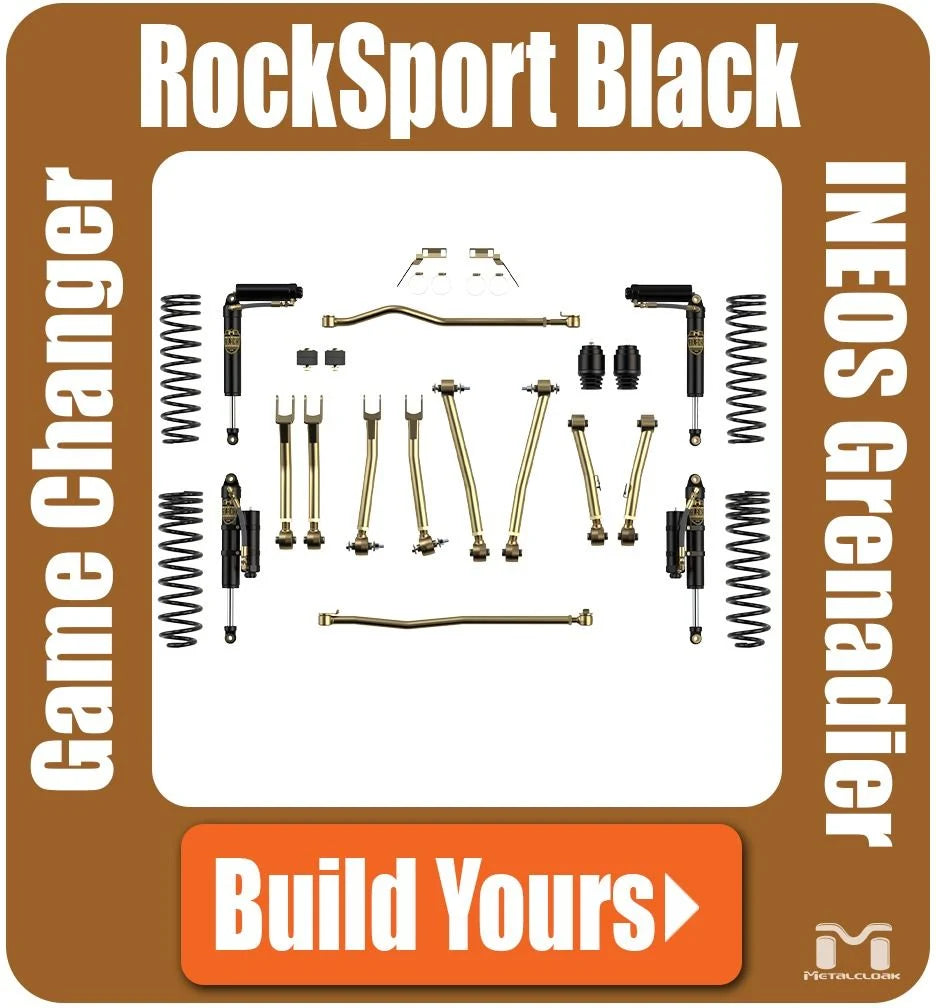 Grenadier 2.5" Game Changer, RockSport Black Edition