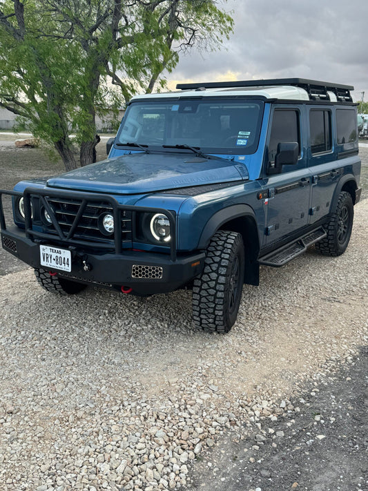 Stealth Bull Bar Factory Winch RAW - Grenadier & QuarterMaster