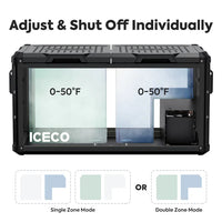 79.2QT VL75ProD 12V Heavy Duty Fridge Freezer