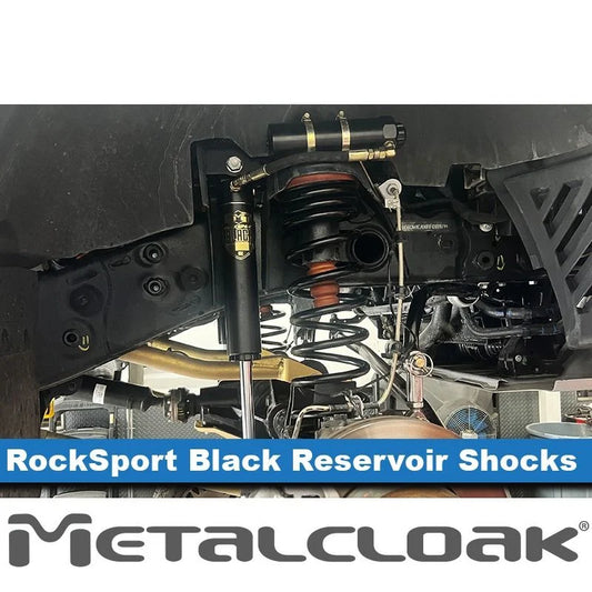 RockSport BLACK 2.5 Ineos Grenadier Reservoir Long Travel Shocks, Adjustable, Front, Pair