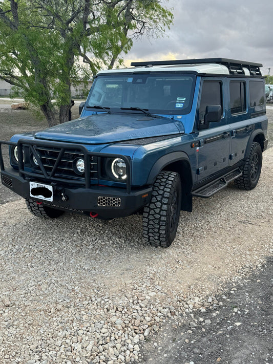 Stealth Front OEM Winch Bumper Lonestar Guard – Grenadier & QuarterMaster