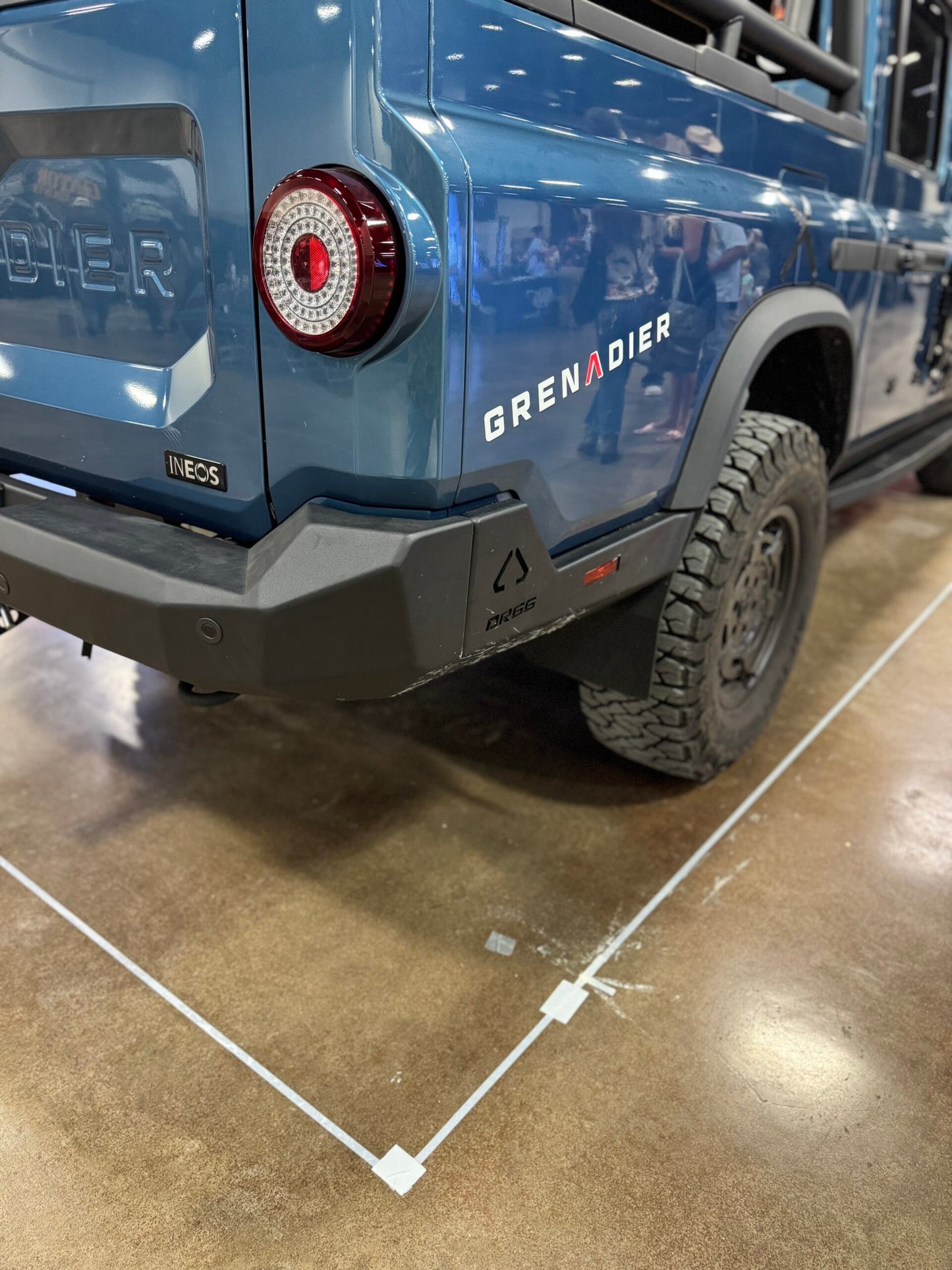 Stealth Rear Non-Winch Bumper - Grenadier & Quartermaster
