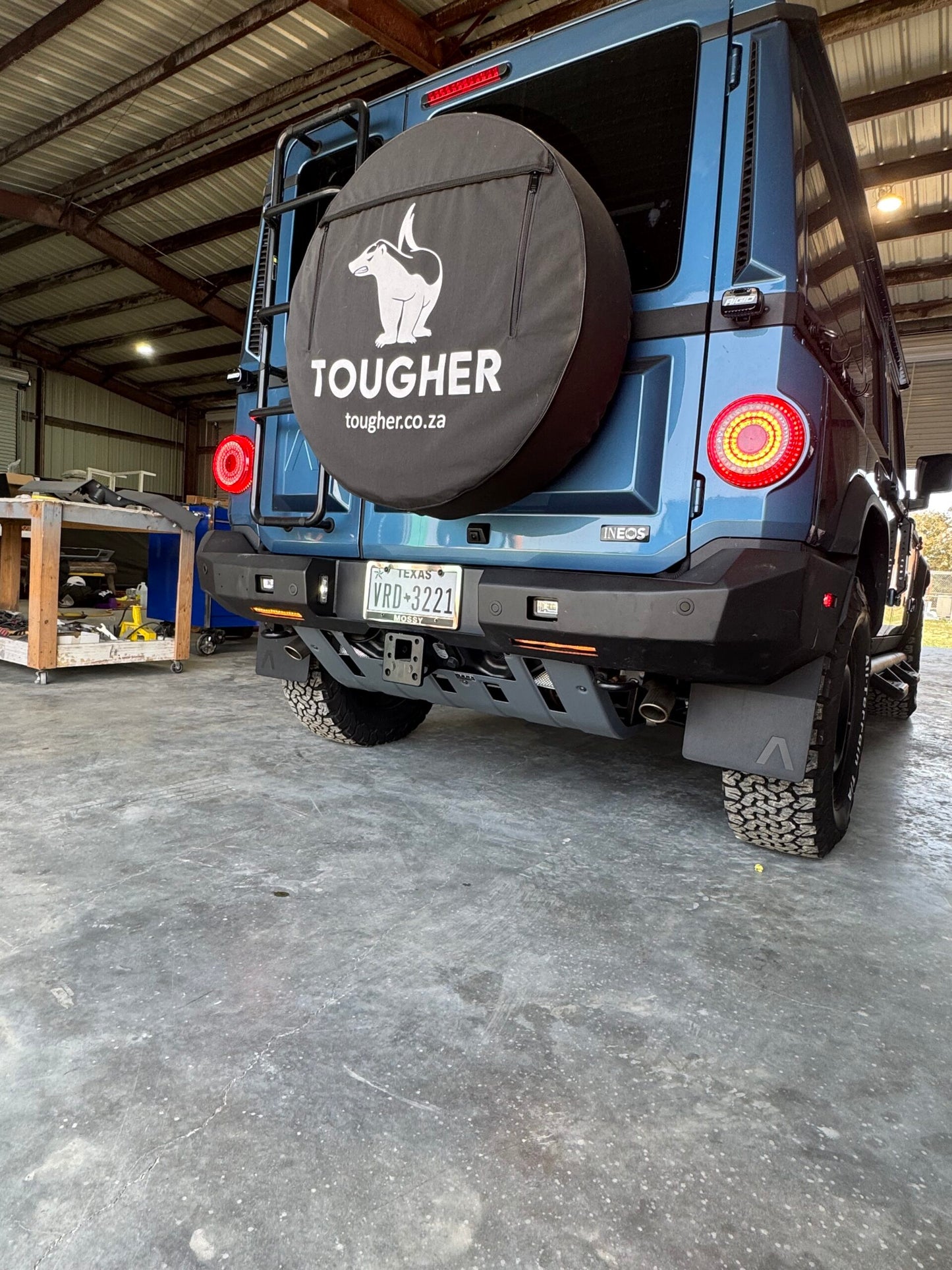 Stealth Rear Non-Winch Bumper - Grenadier & Quartermaster