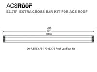 ACS Roof Platform Rack - Extra Load Bar Kit