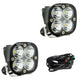 Squadron Pro Black LED Auxiliary Light Pod Pair - Universal
