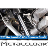 RockSport BLACK 2.5" Ineos Grenadier Reservoir Long Travel Shocks, Adjustable, Rear, Pair