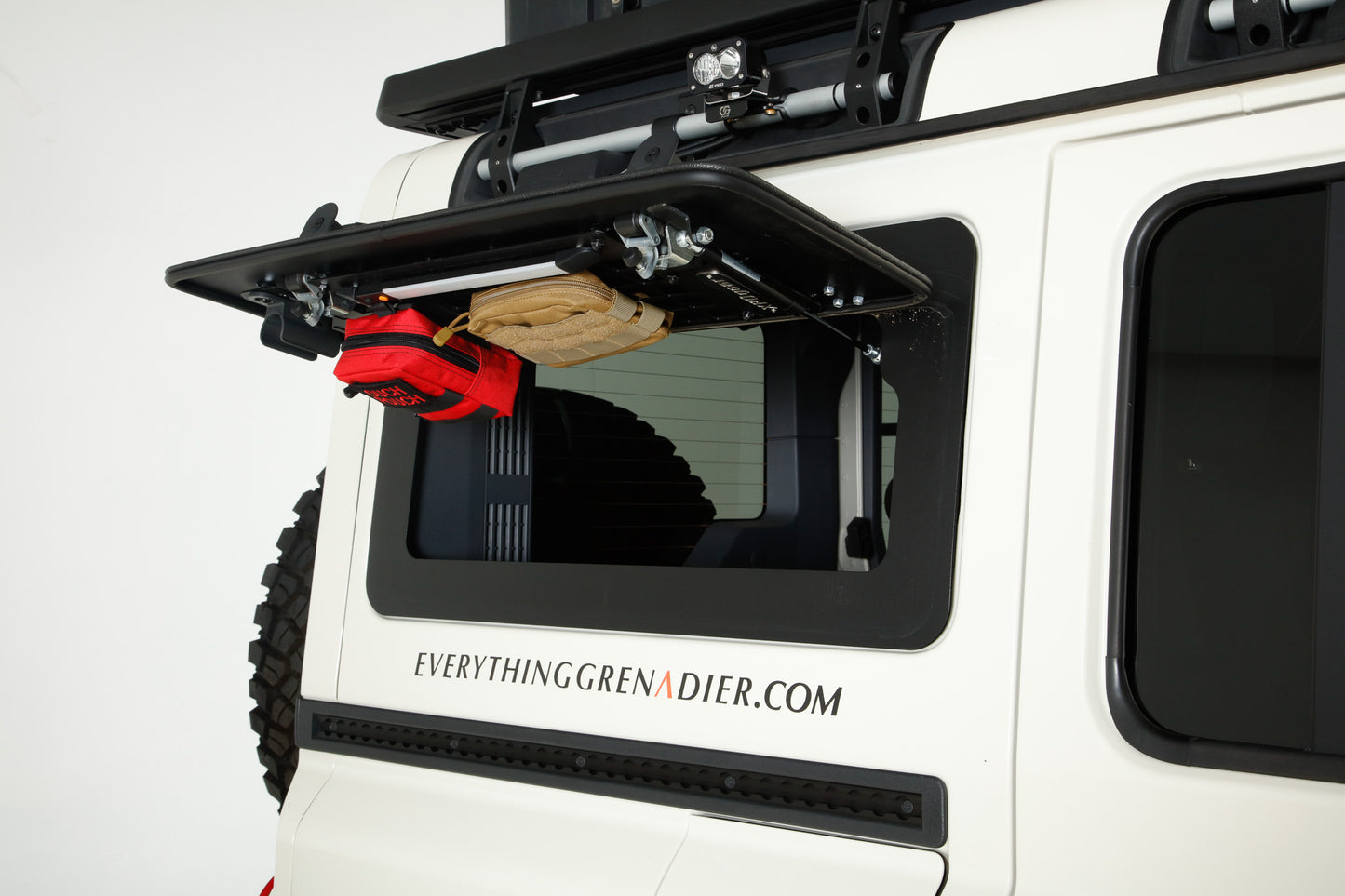 OG4X4 GullWing Hatch System with Molle Panels