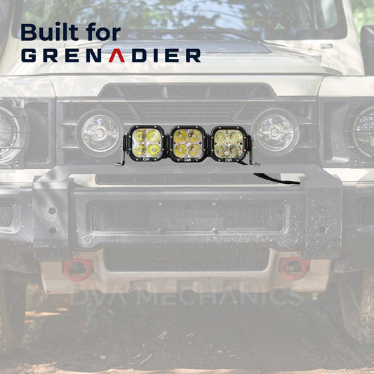 INEOS Grenadier: Front Bumper 3-Light Bar