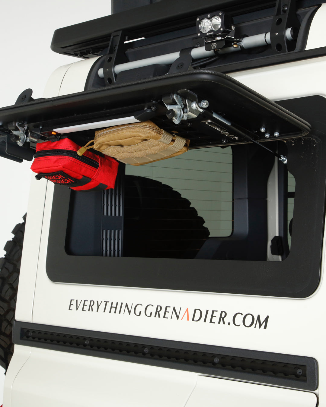 OG4X4 GullWing Hatch System with Molle Panels