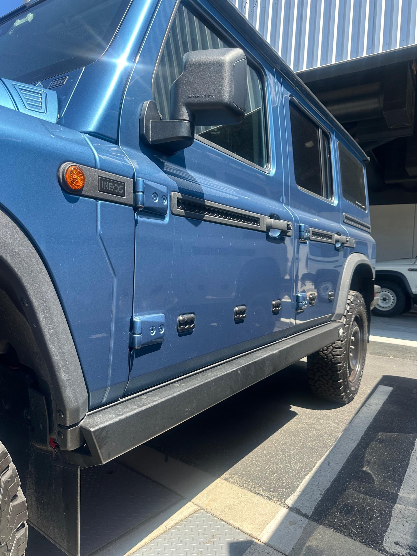 OG4X4 Rock Sliders for Ineos Grenadier (Made to Order)