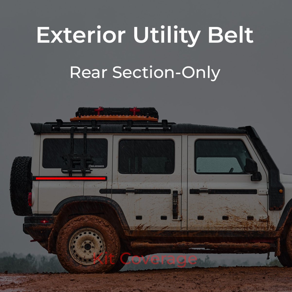 INEOS Grenadier: Exterior Utility Belt - Rear Section-Only