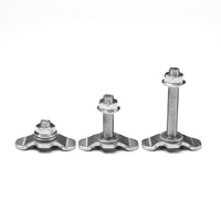 L-Track Bolt, M8, 4-Pack