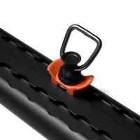 L-Track Tie Down O-Ring Fitting, Orange, 4-Pack