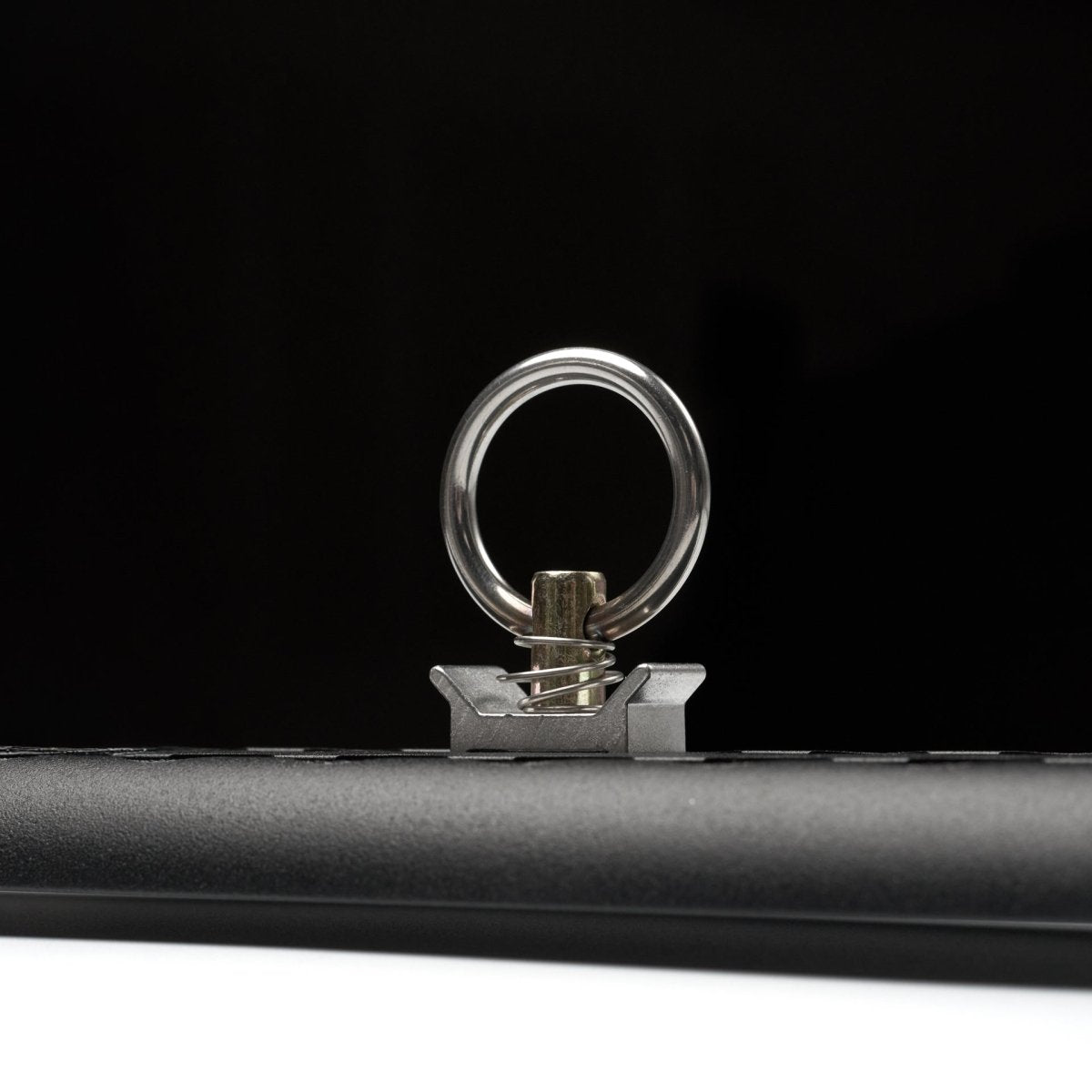 L-Track Tie Down O-Ring Fitting, Silver, 4-Pack